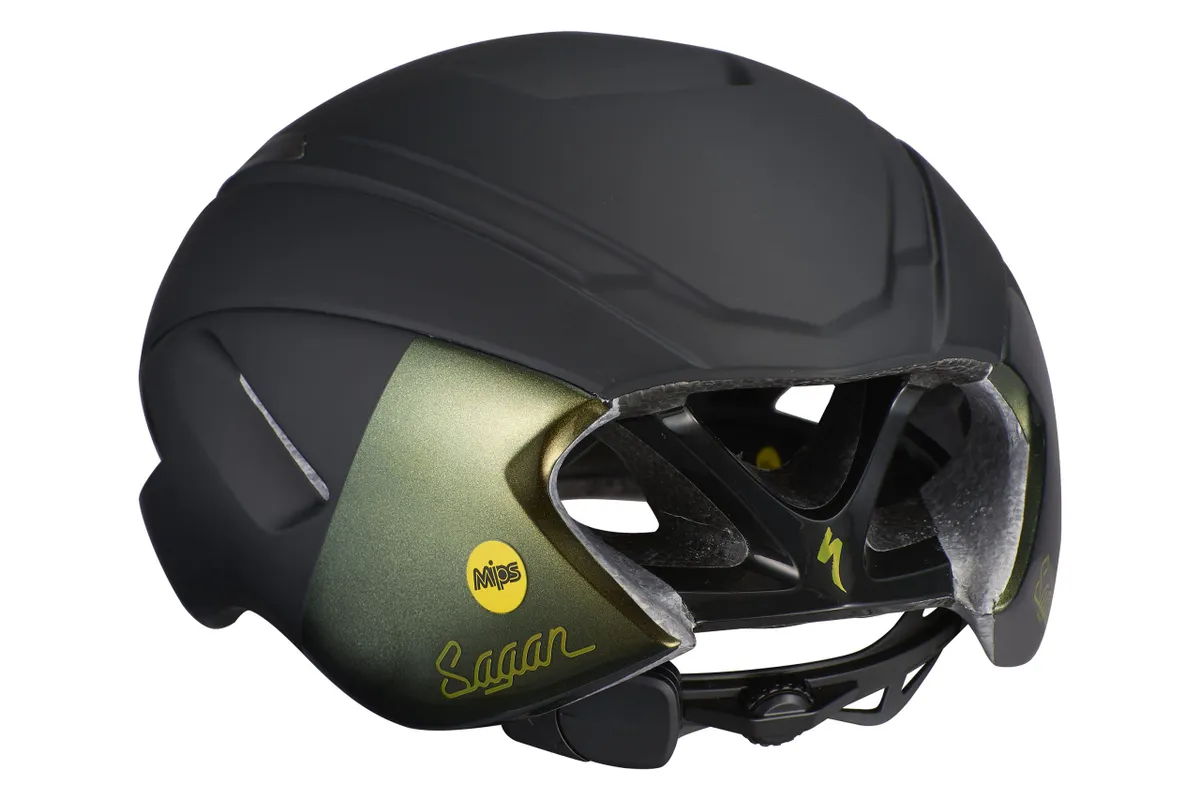 S-Works Evade II ANGi MIPS helmet rear view