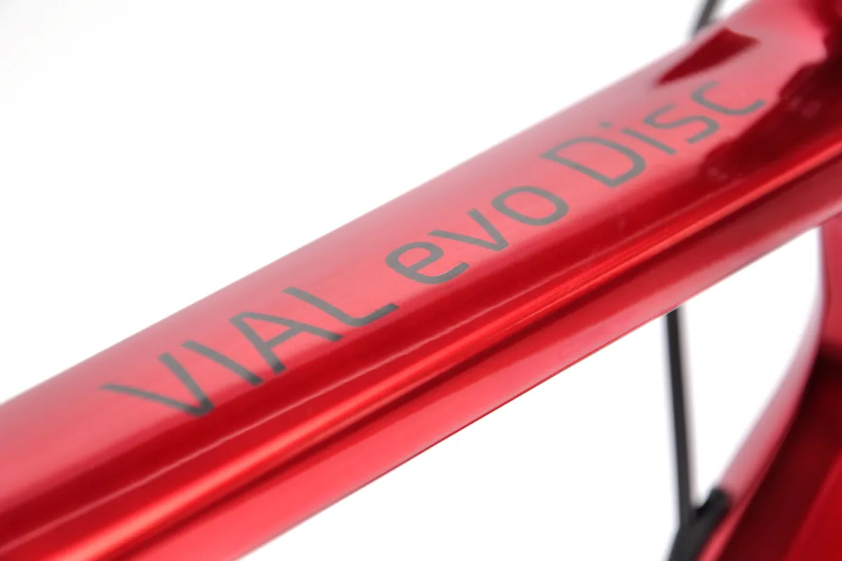 Top tube decal and paint