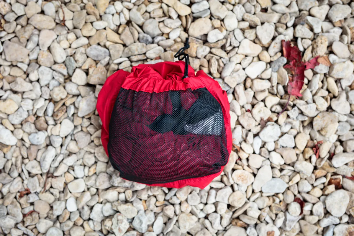 Alpkit bivvy bag red pouch