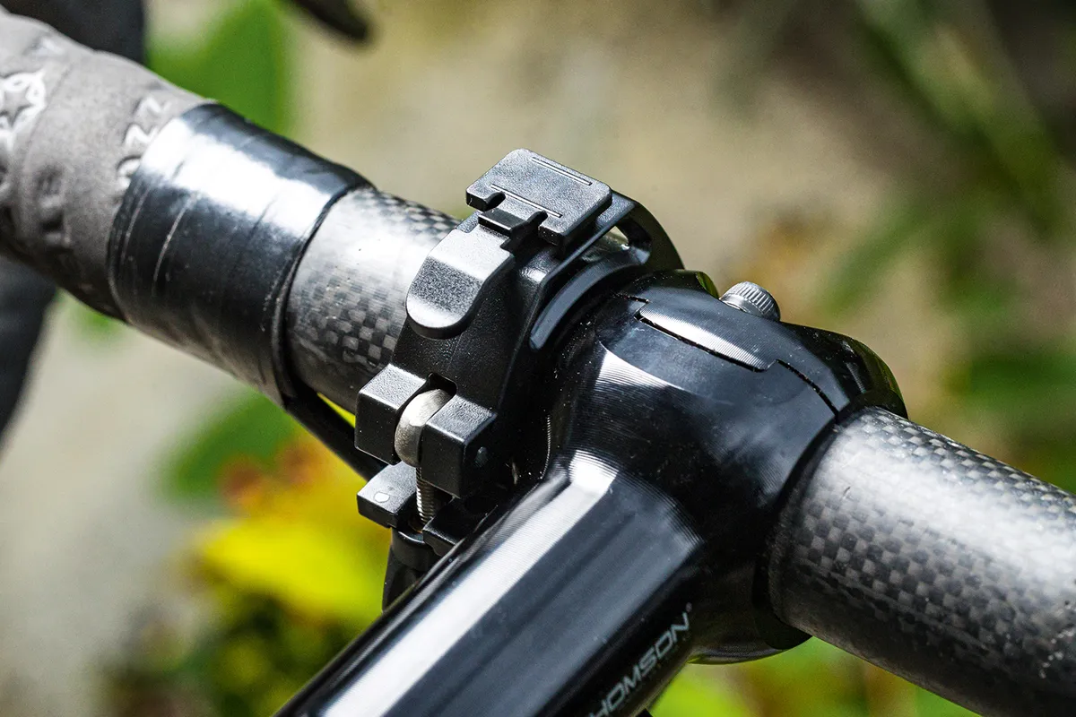 Mount on handlebar for the Bontrager Ion Pro RT front cycling light