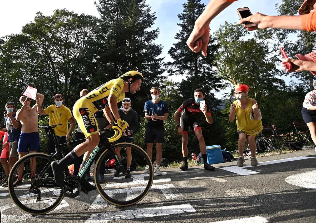 Roglič time trial Tour de France