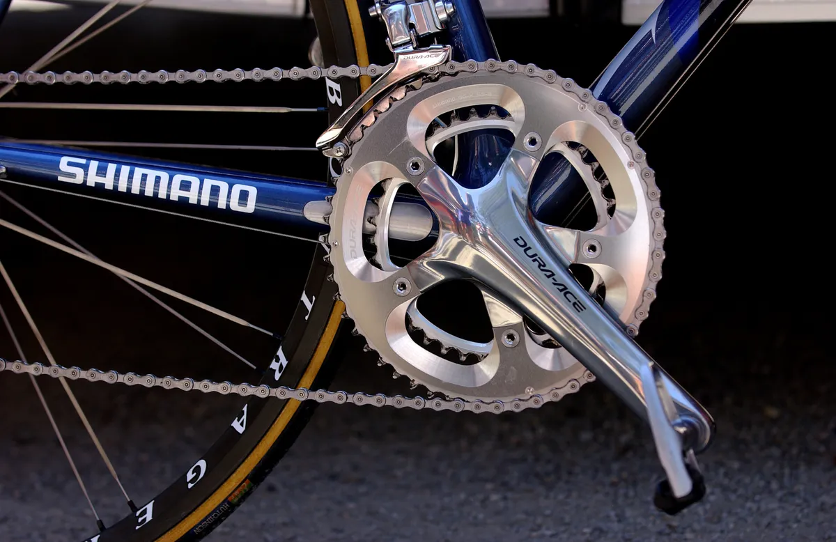 Trek with Shimano Dura-Ace 7800 chainset