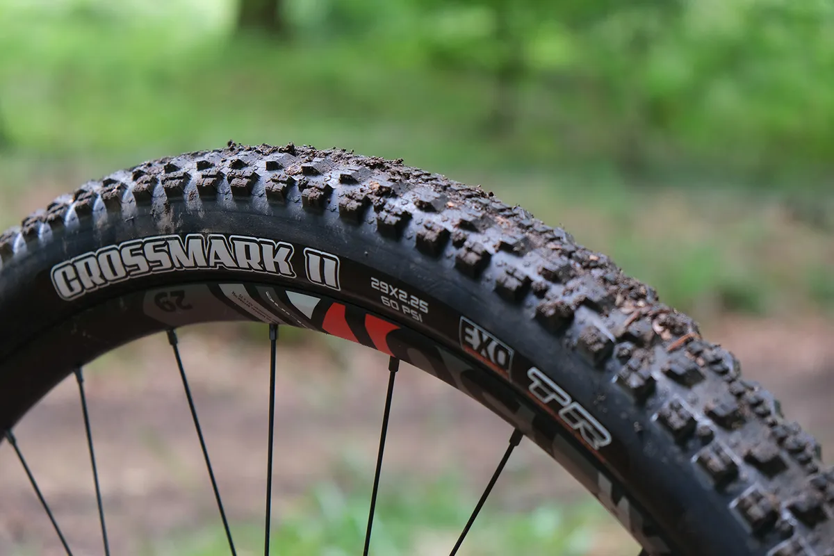 Maxxis Crossmark II EXO TR mountain bike tyre