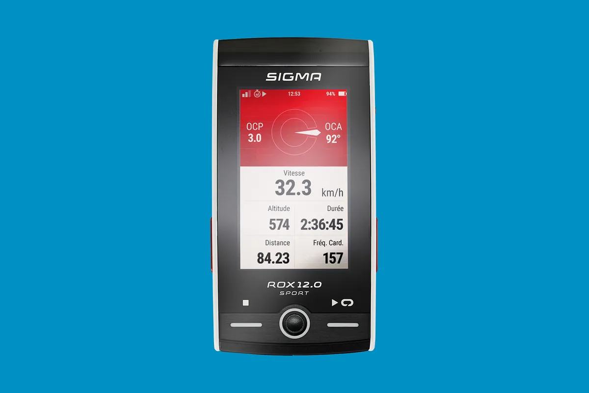 Sigma Rox 12.0 Sport cycling GPS device for road cycling and mountain biking