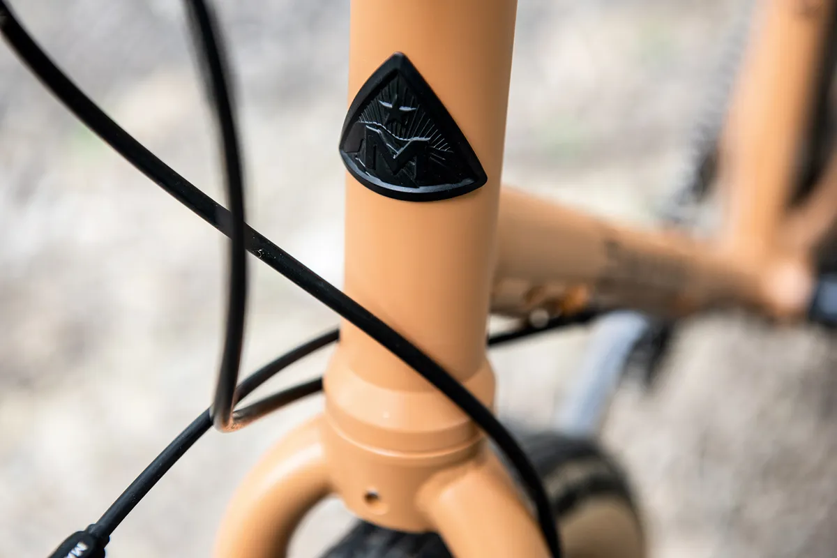 Marin Nicasio   gravel bike has a CroMo steel fork which has a 45mm offset