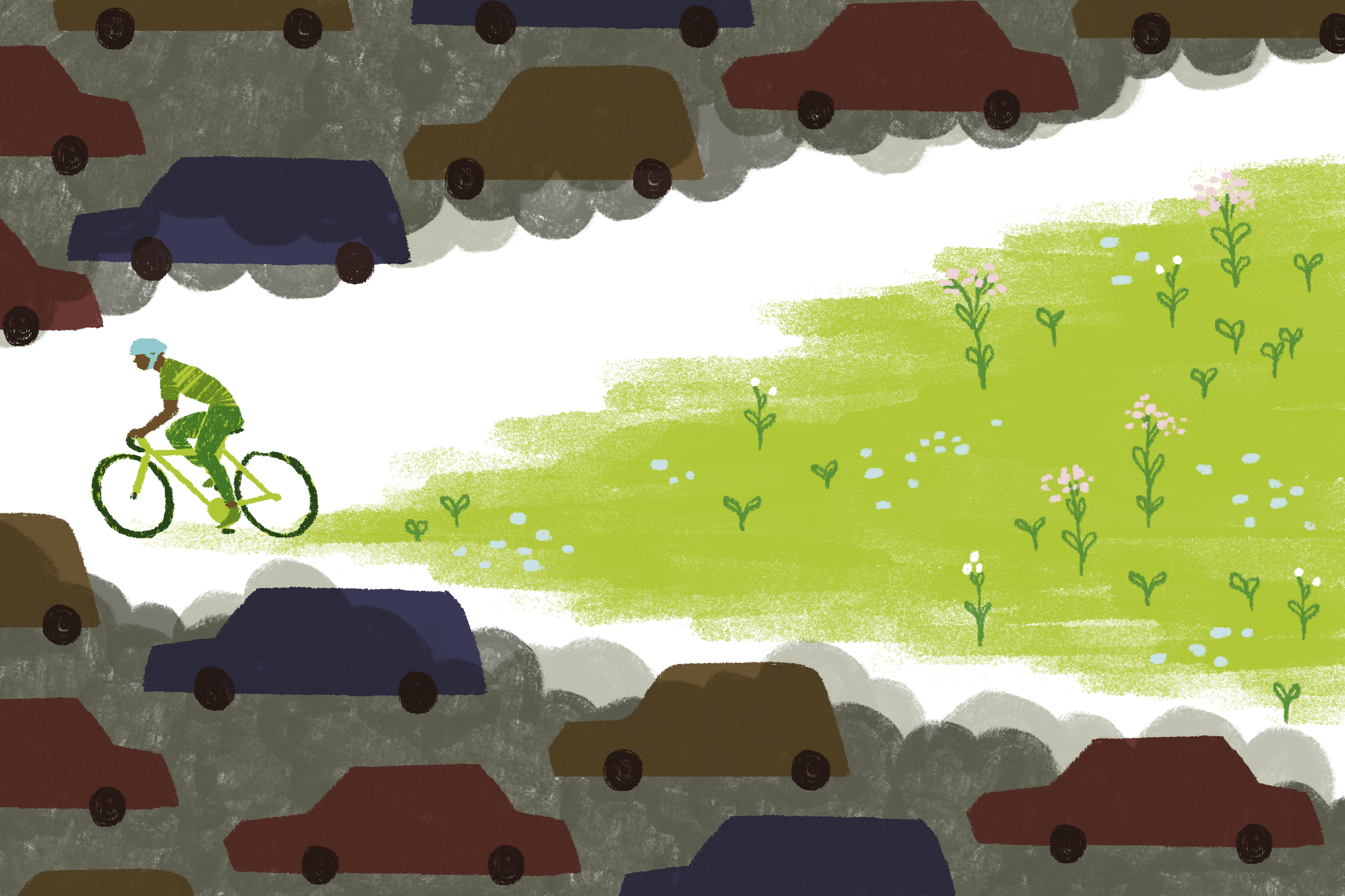 How green is cycling? Riding, walking, ebikes and driving ranked
