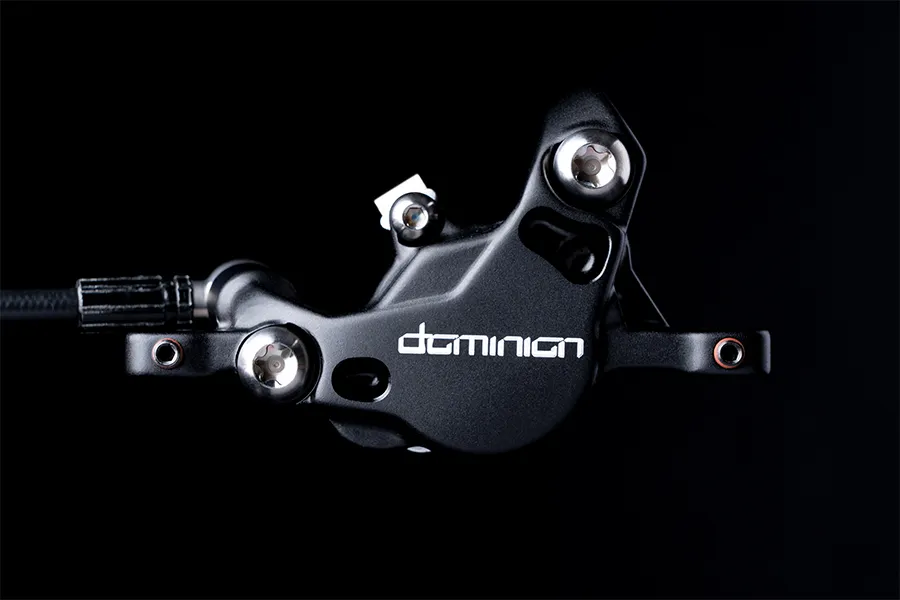 The new limited-edition Dominion T2 features a two piston caliper