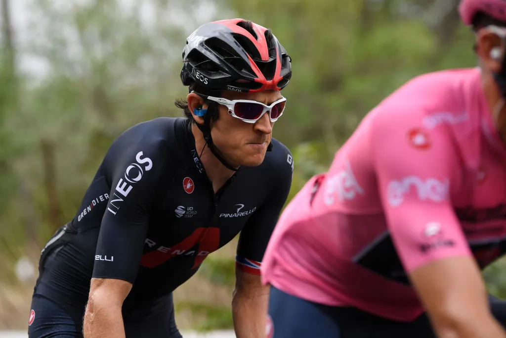 Geraint Thomas at the 2020 Giro d'Italia