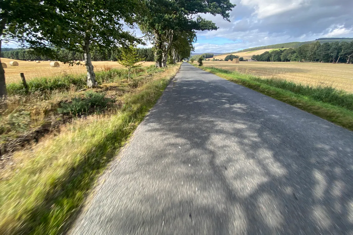 Roads towards Cairn o' Mount