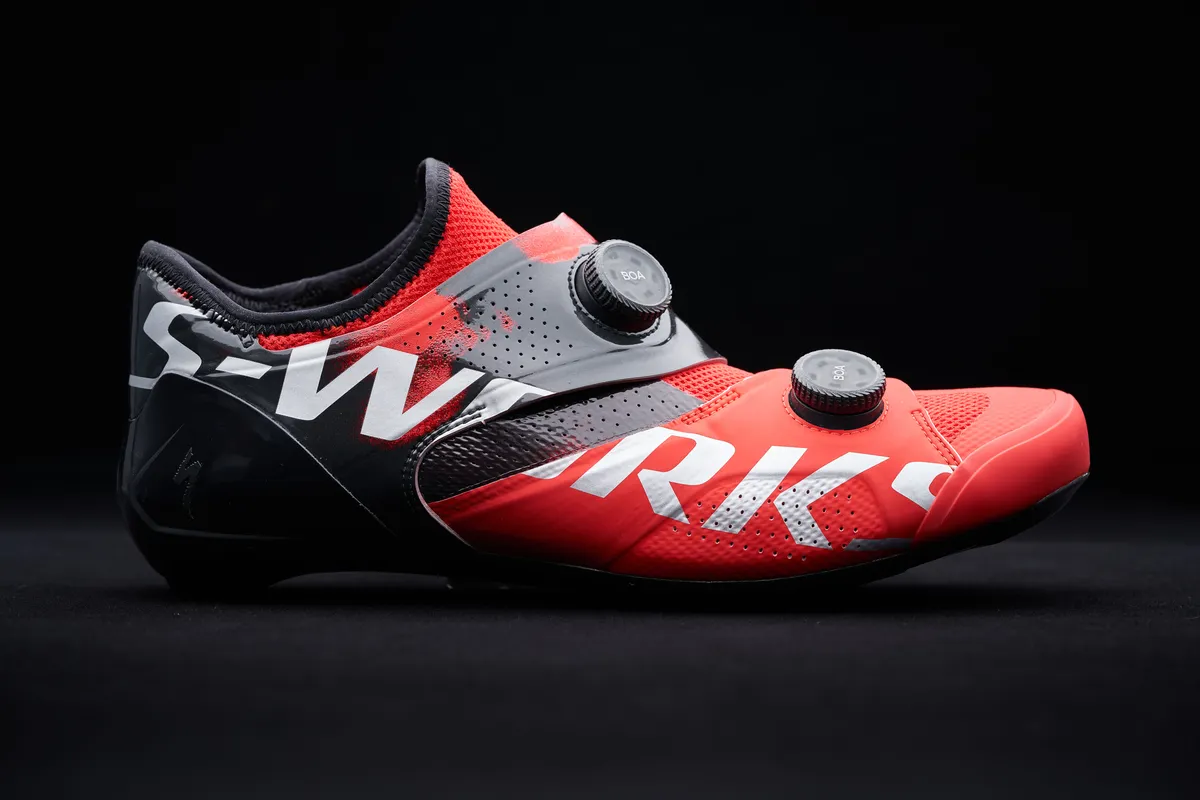 S-Works Ares red shoe