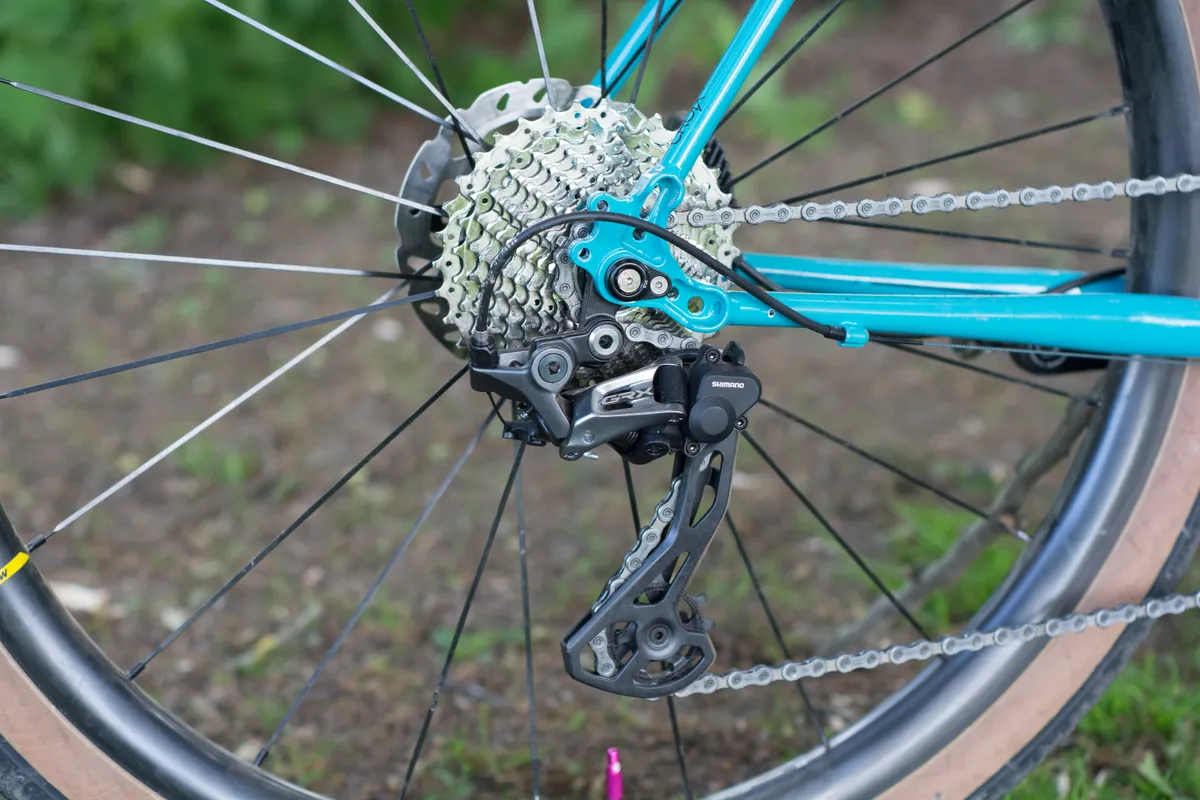 There's no 105-equivalent GRX derailleur, the RX810 is Ultegra-level.