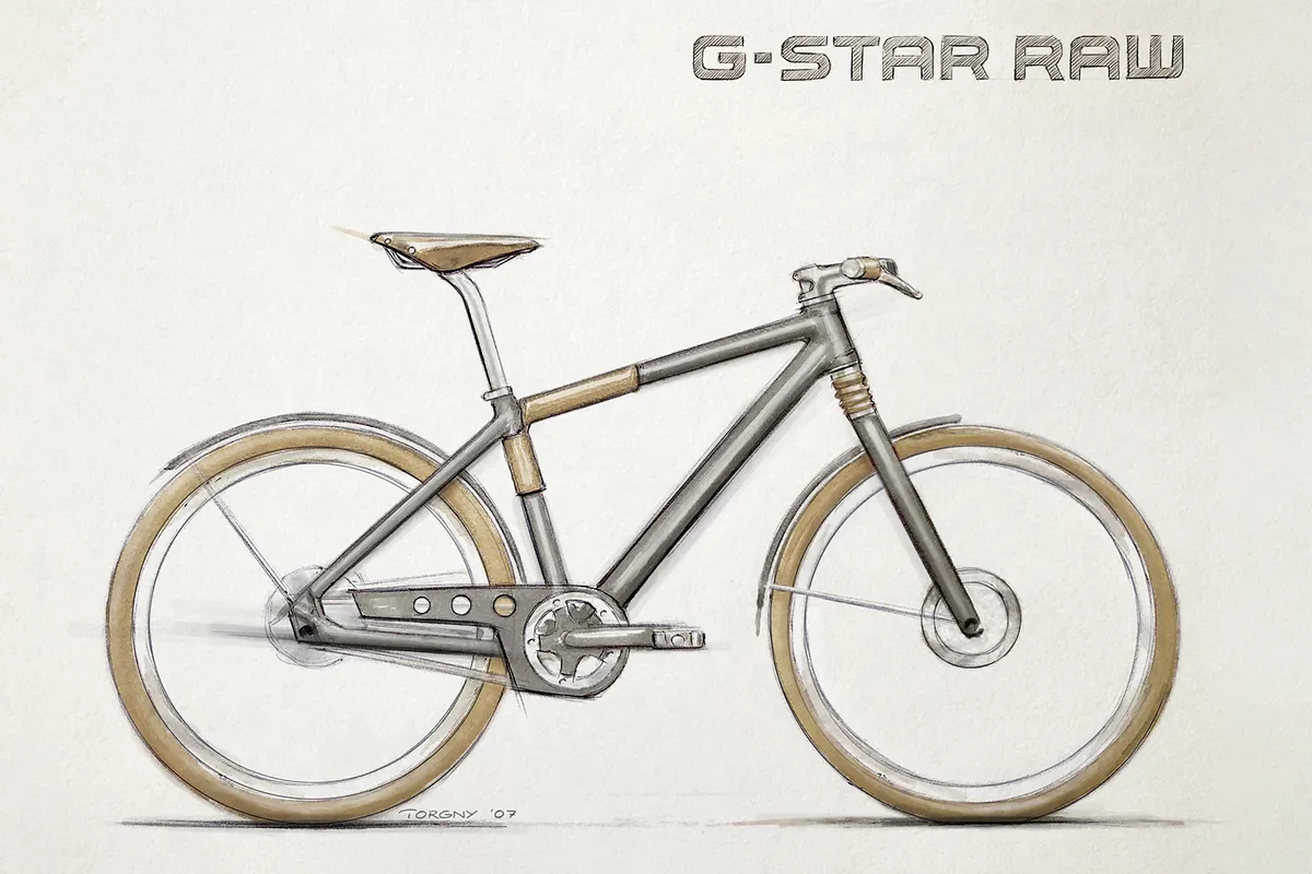 Concept illustrations for road bikes by Torgny Fjeldskaar