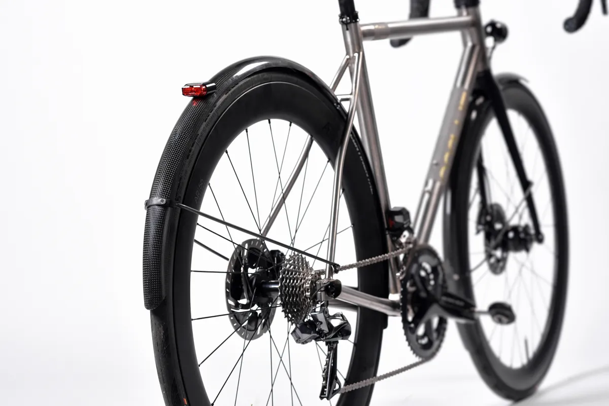 Swarf Cycles carbon fibre mudguard