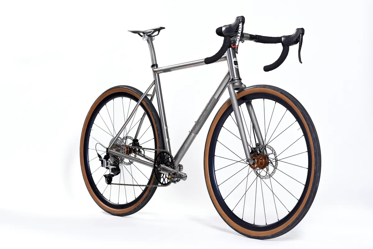 Mawis bikes titanium gravel bike build