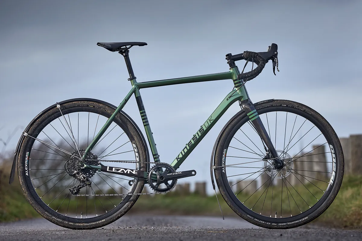 Pack shot of the Kinesis Tripster AT gravel/road bike