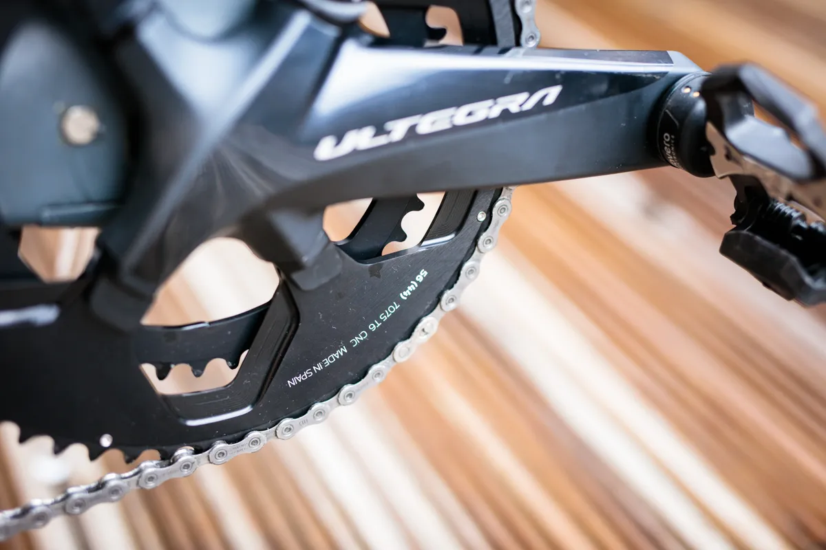 Rotor NoQ BCD110x4 chainrings and bolt covers