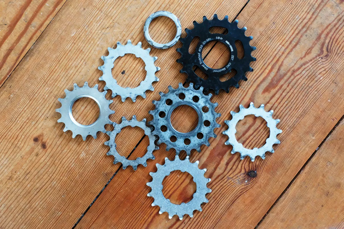 Fixed gear cogs