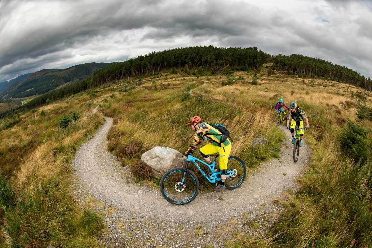 Laggan Wolftrax trails in Scotland