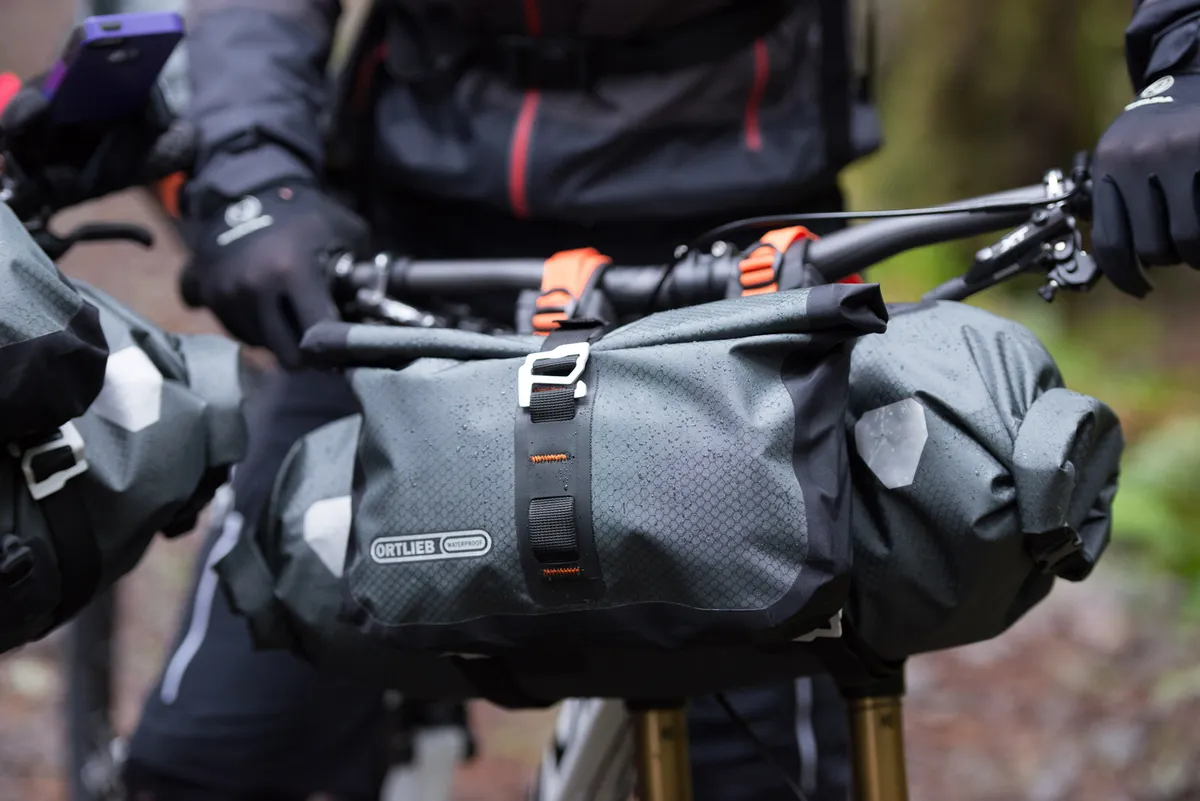 Ortlieb handlebar bags for bikepacking