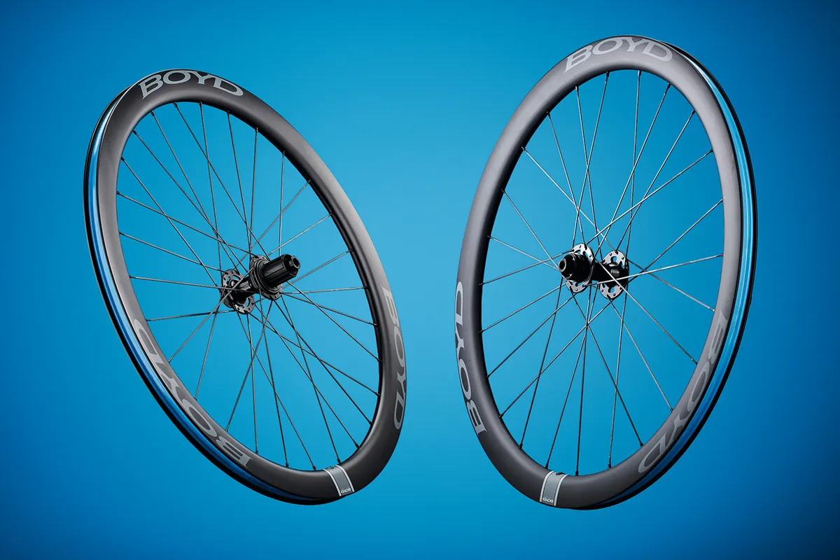 Boyd Prologue series 44mm wheelset for road bikes
