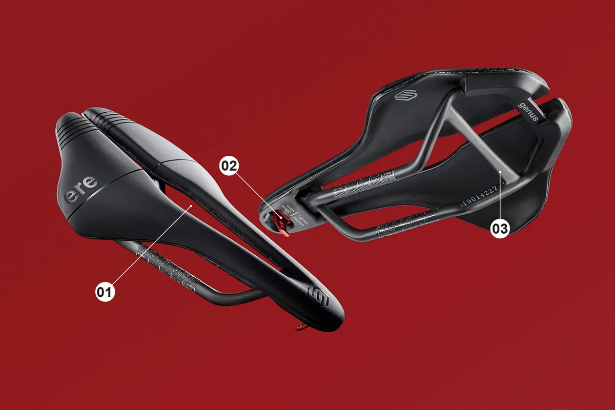 Ere Genus CC-T Pro saddle for road cycling