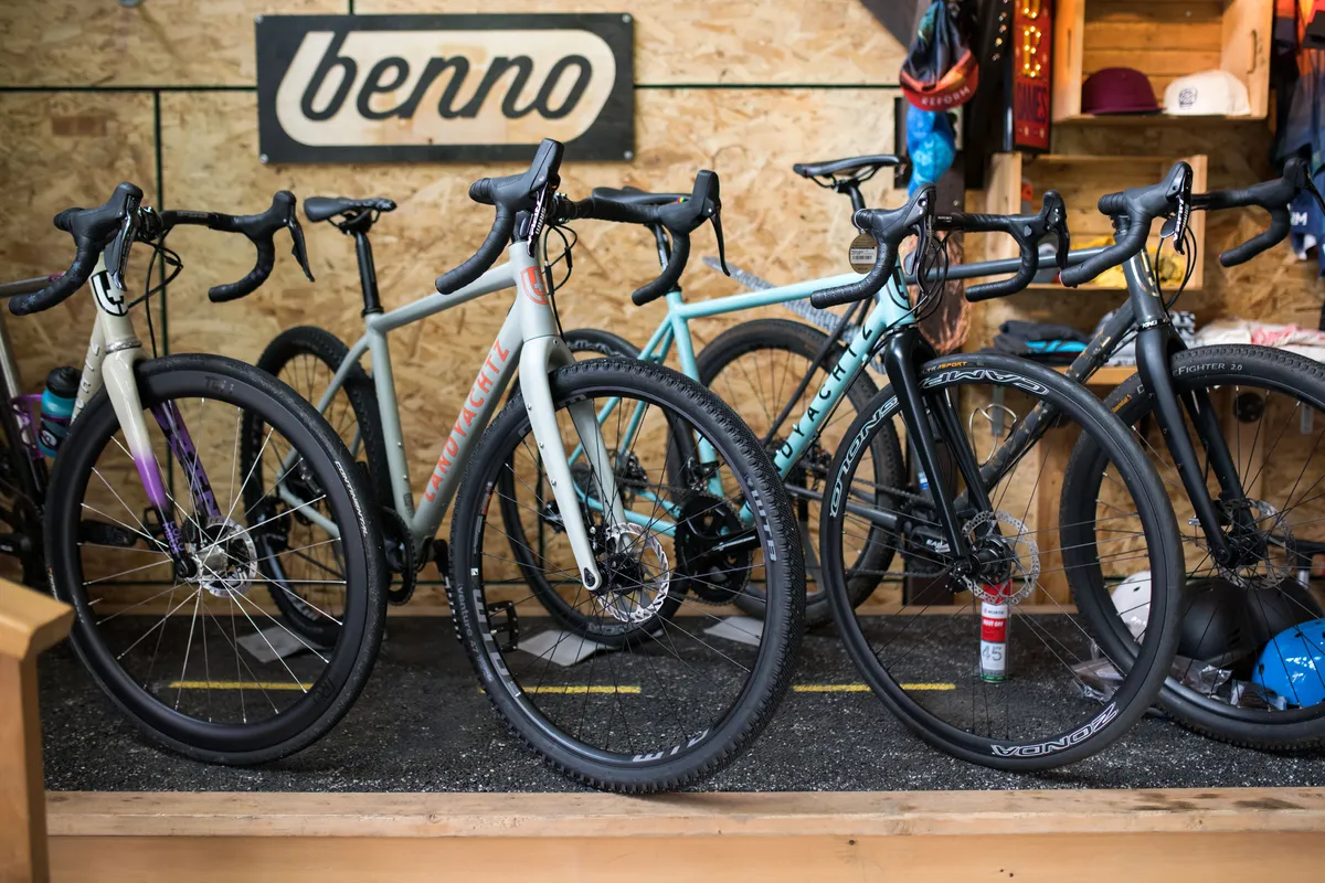 Bicycles sit on display for sale at a bike shop in Vancouver, British Columbia, Canada, on Thursday, June 4, 2020