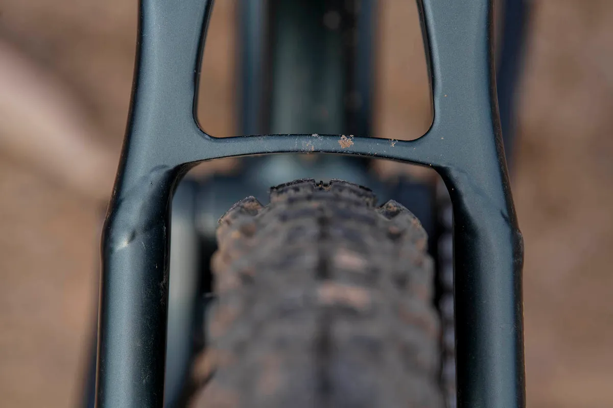 Maxxis tyres on the Whyte G-180 RS 29 V1 full suspension mountain bike