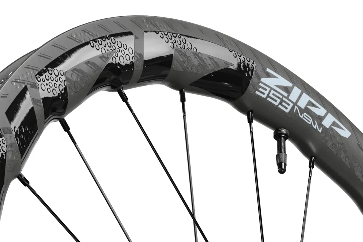 Zipps Sawtooth rim profile was inspired by the dorsal fins of a Humpback whale