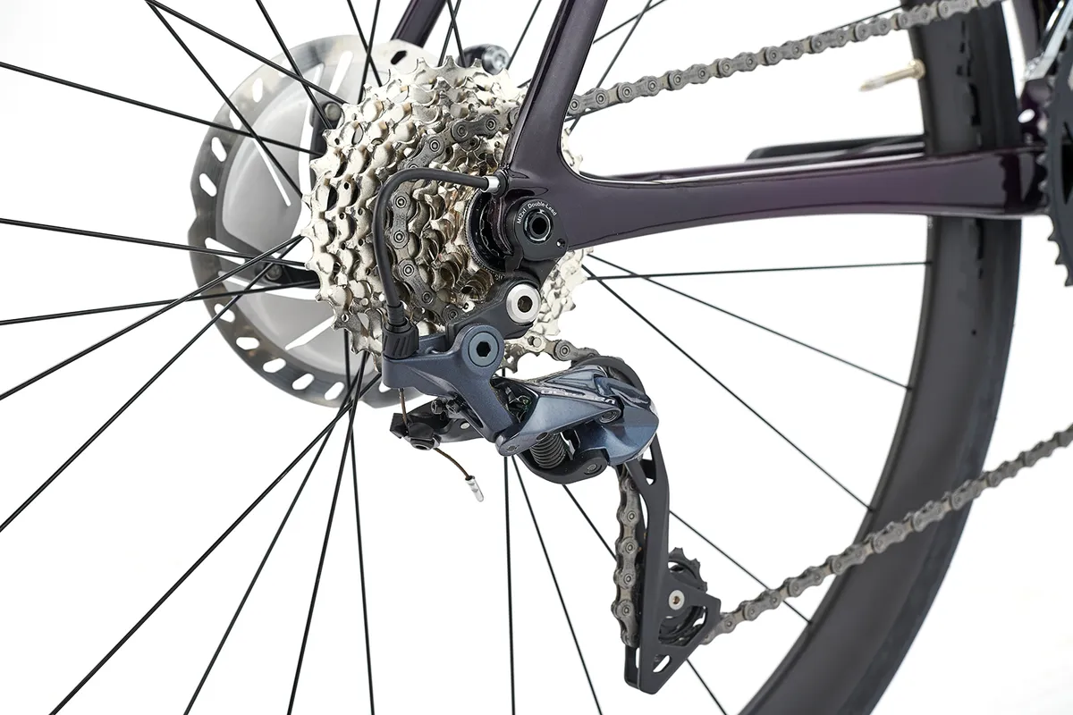 Gears on the Cannondale SuperSix Evo Carbon Disc Ultegra
