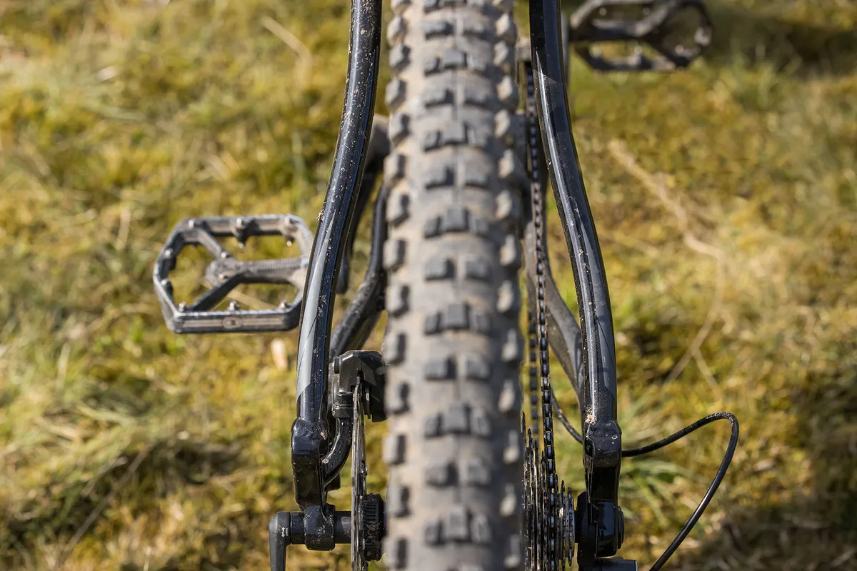 Maxxis Dissector Dual EXO TR tyres on the Merida Big.Trail 500 hardtail mountain bike