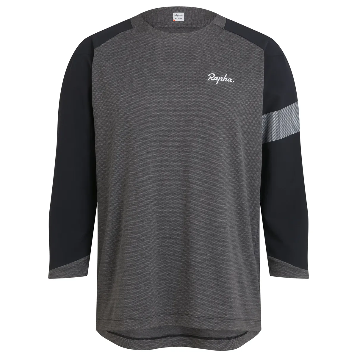 Rapha Trail ¾ Sleeve Jersey in Anthracite