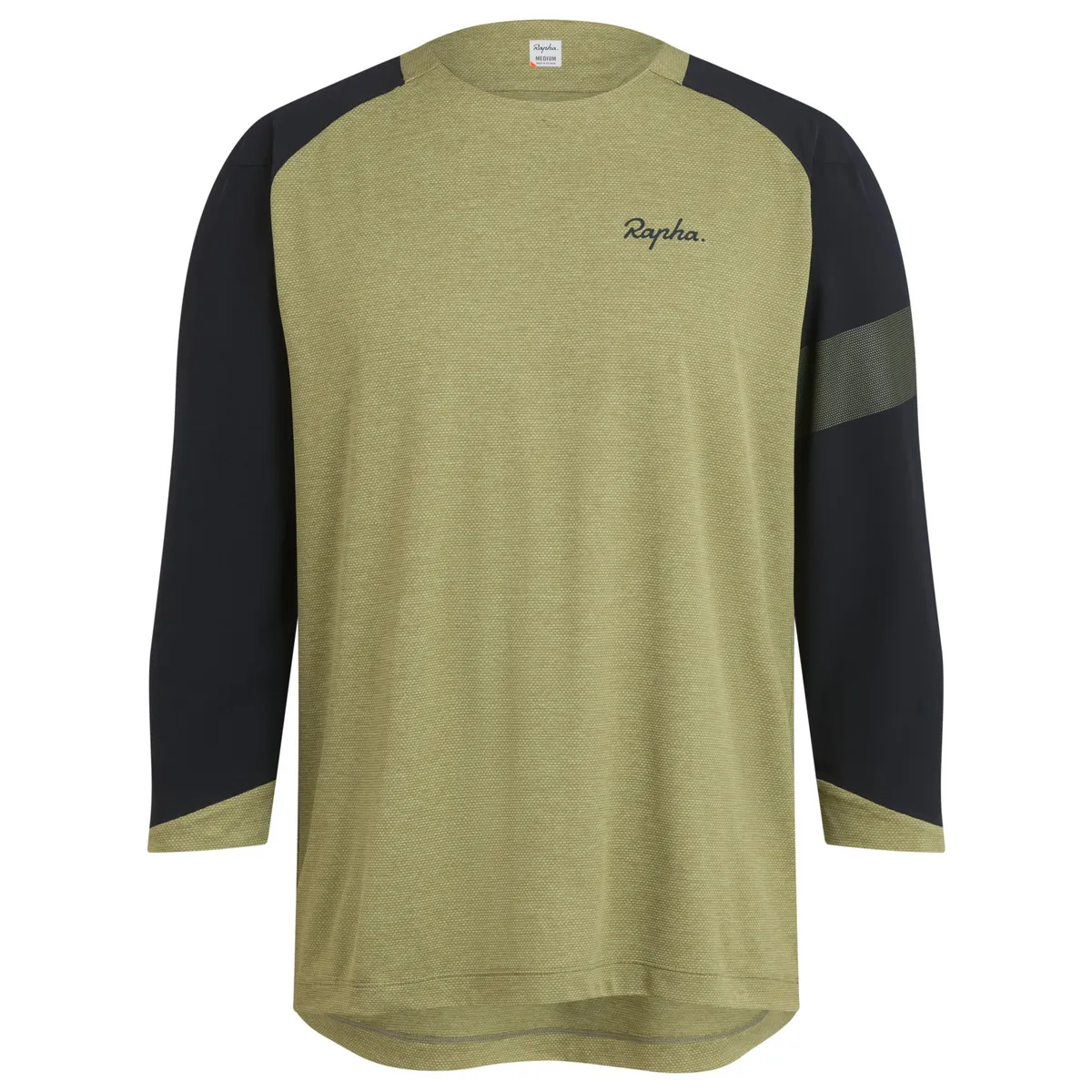 Rapha Trail ¾ Sleeve Jersey in Mayfly and Anthracite