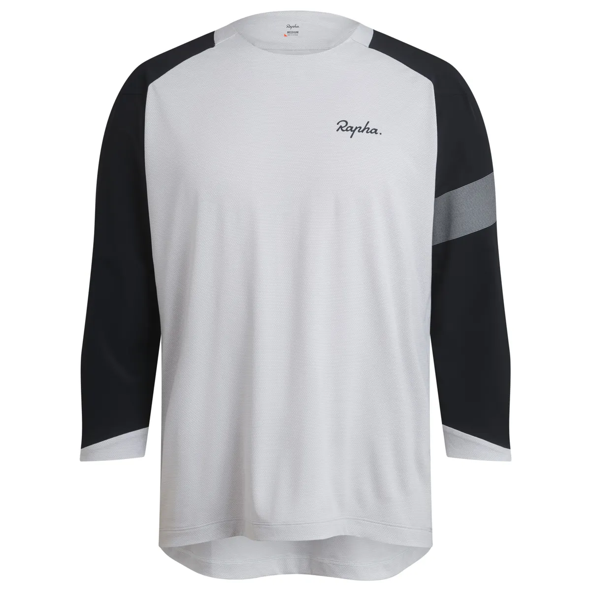 Rapha Trail ¾ Sleeve Jersey in Micro Chip and Anthracite