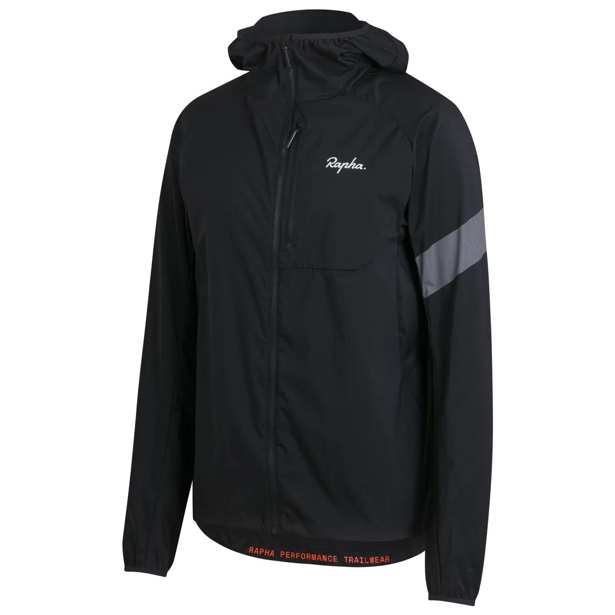 Rapha Trail lightweight Jacket in Anthracite and Micro chip