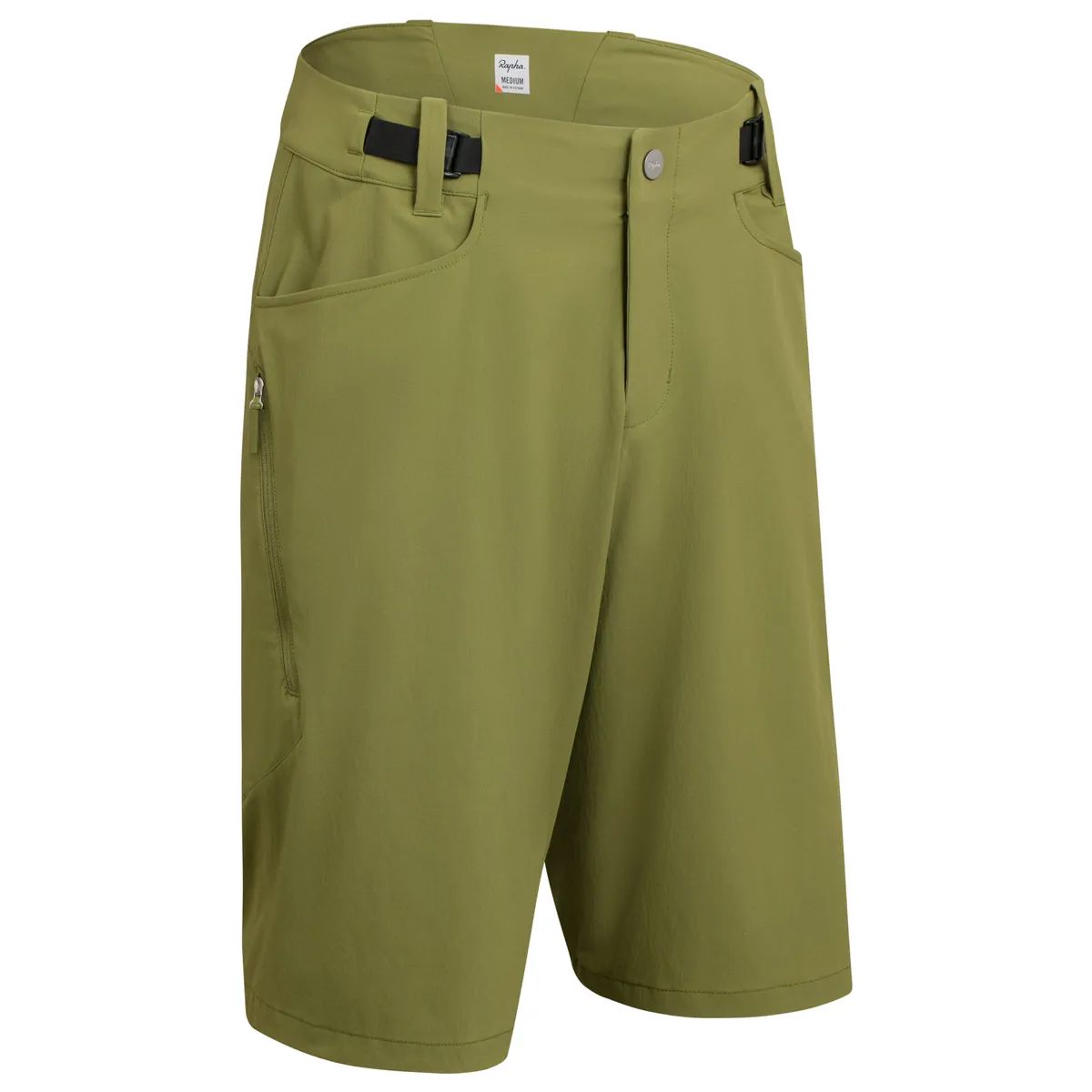Rapha Trail Shorts in Mayfly, Anthracite