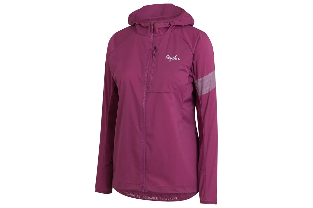 Women’s Trail lightweight jacket in Amaranth and Micro Chip