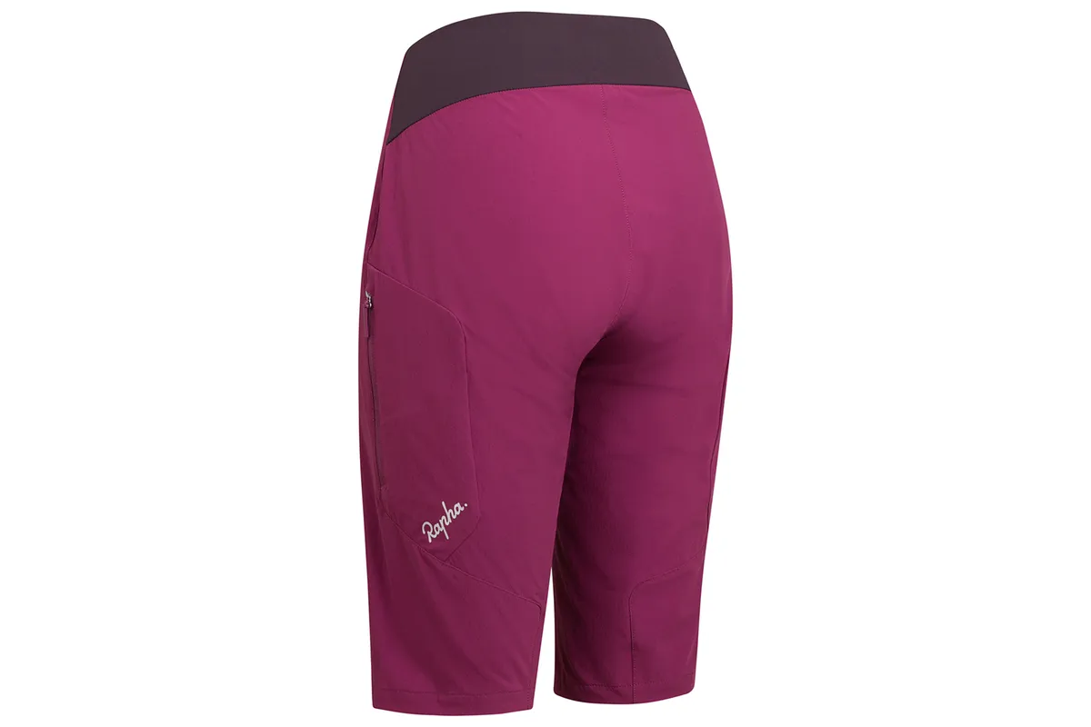 Rapha Women's Trail Shorts in Amaranth and Micro Chip