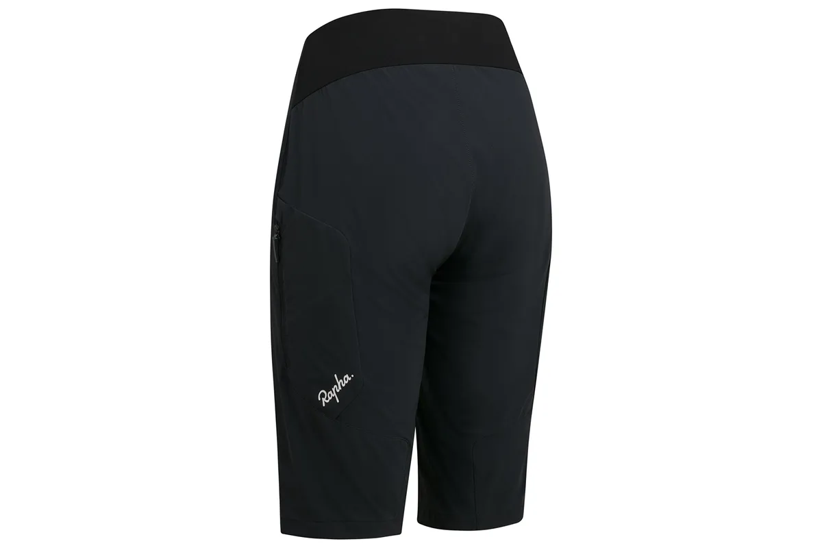Rapha Women's Trail Shorts in Anthracite and Micro Chip