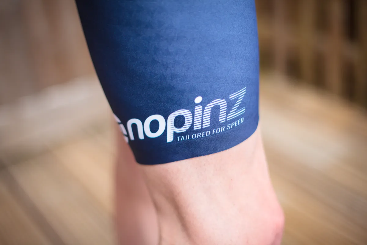 NoPinz Flow suit thigh detail