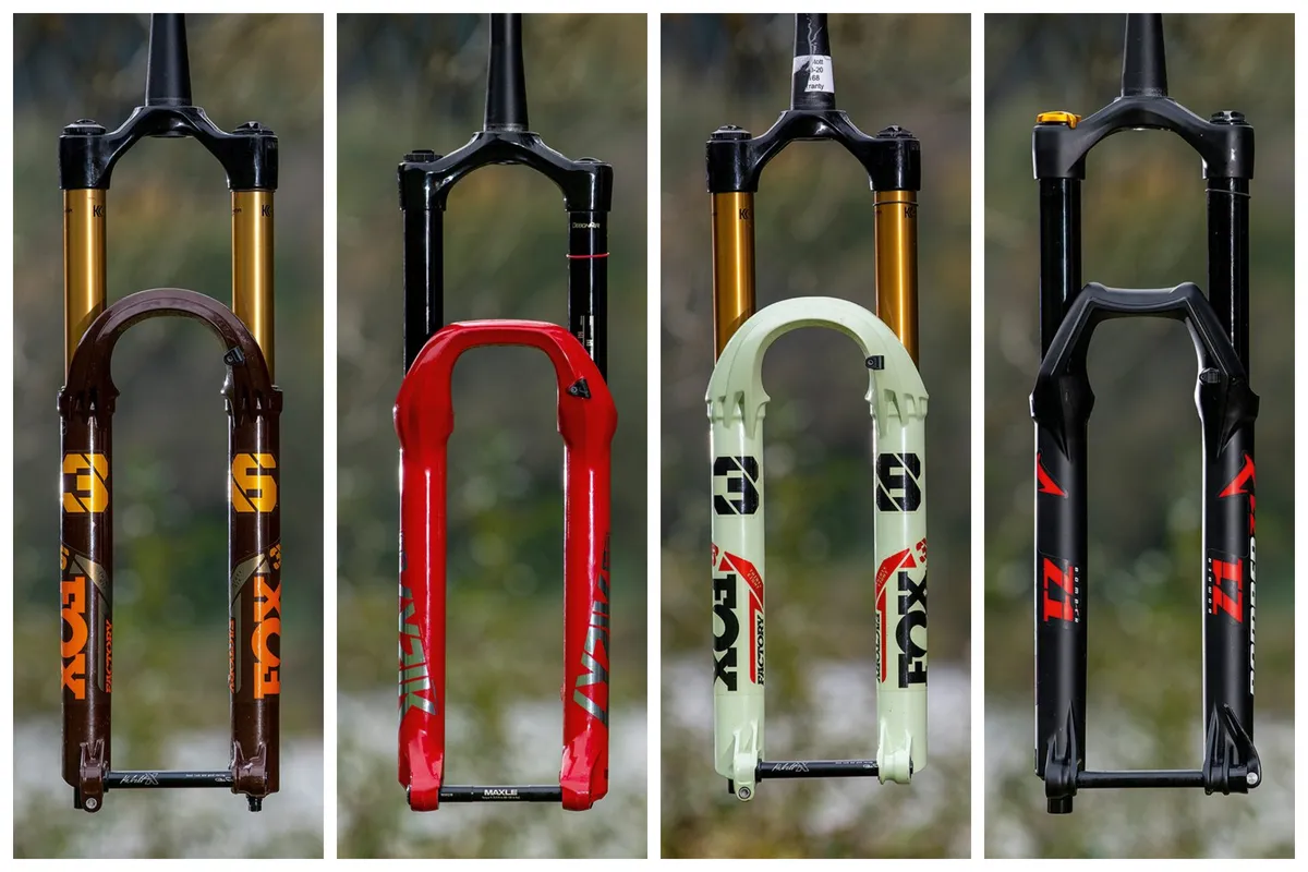Fox 36, RockShox Lyrik, Fox 38, Marzocchi Z1 mountain bike suspension forks