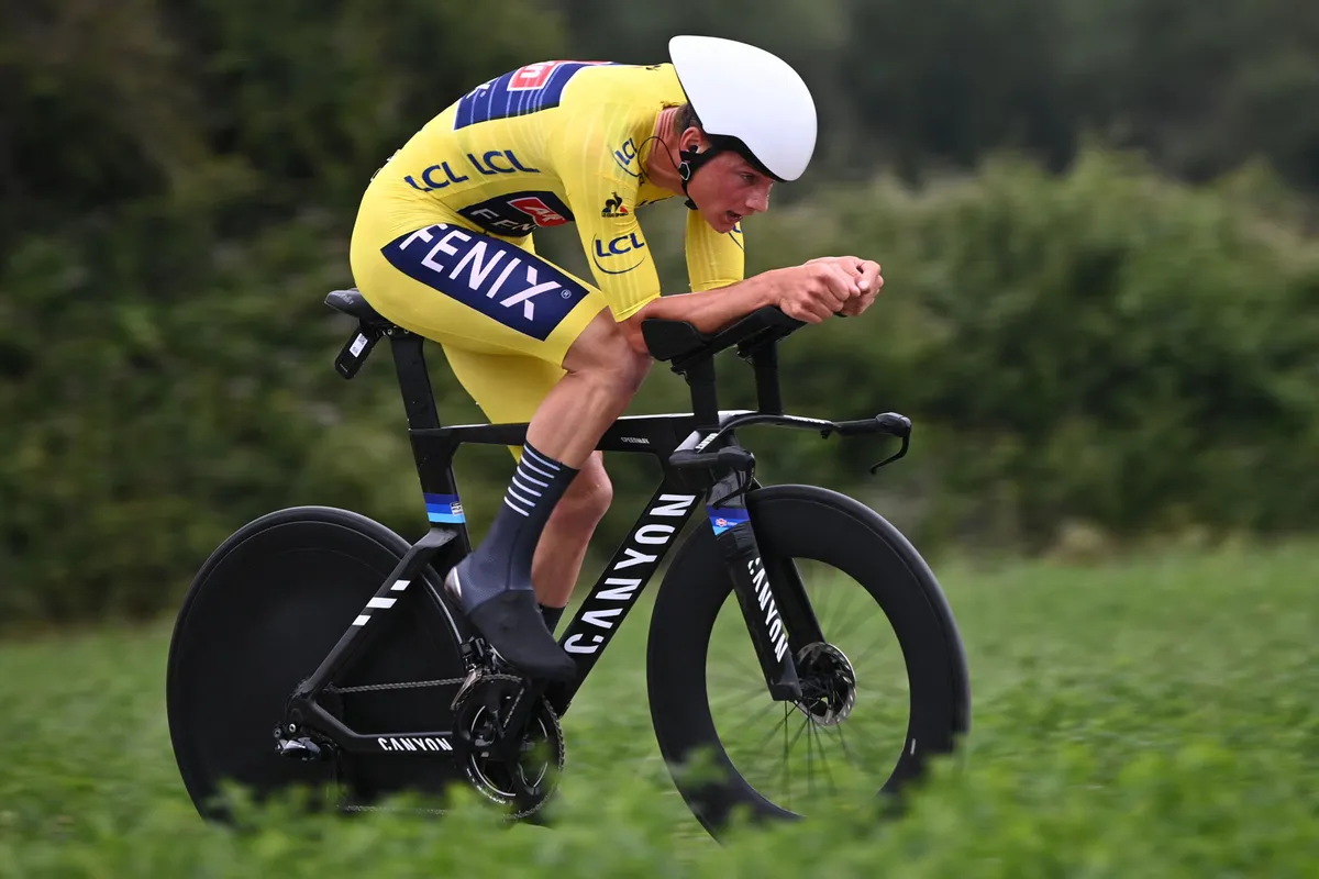 Mathieu van der Poel during stage 5 of the 2021 Tour de France