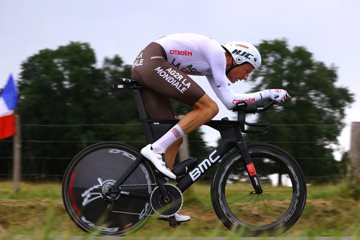 Michael Schär during stage 5 of the 2021 Tour de France