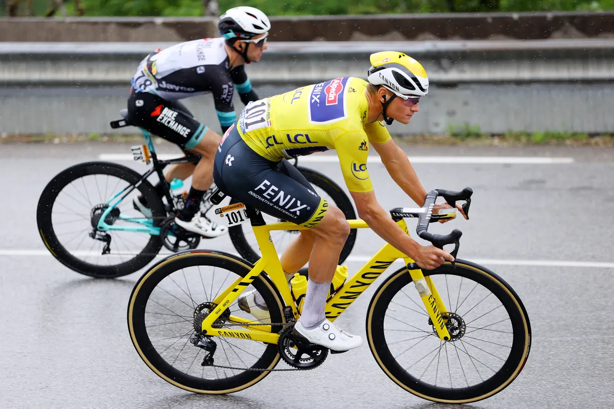 Mathieu Van Der Poel during stage 8 of the 2021 Tour de France