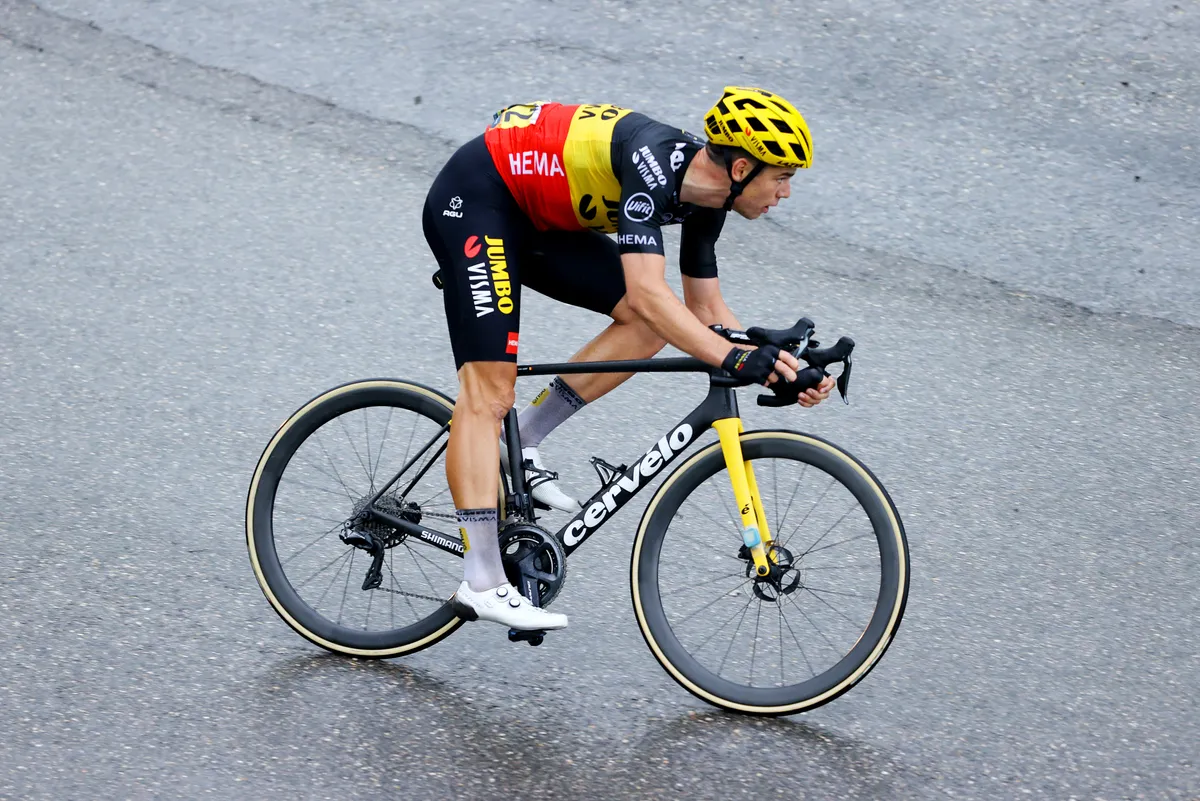 Wout Van Aert at the 2021 Tour de France