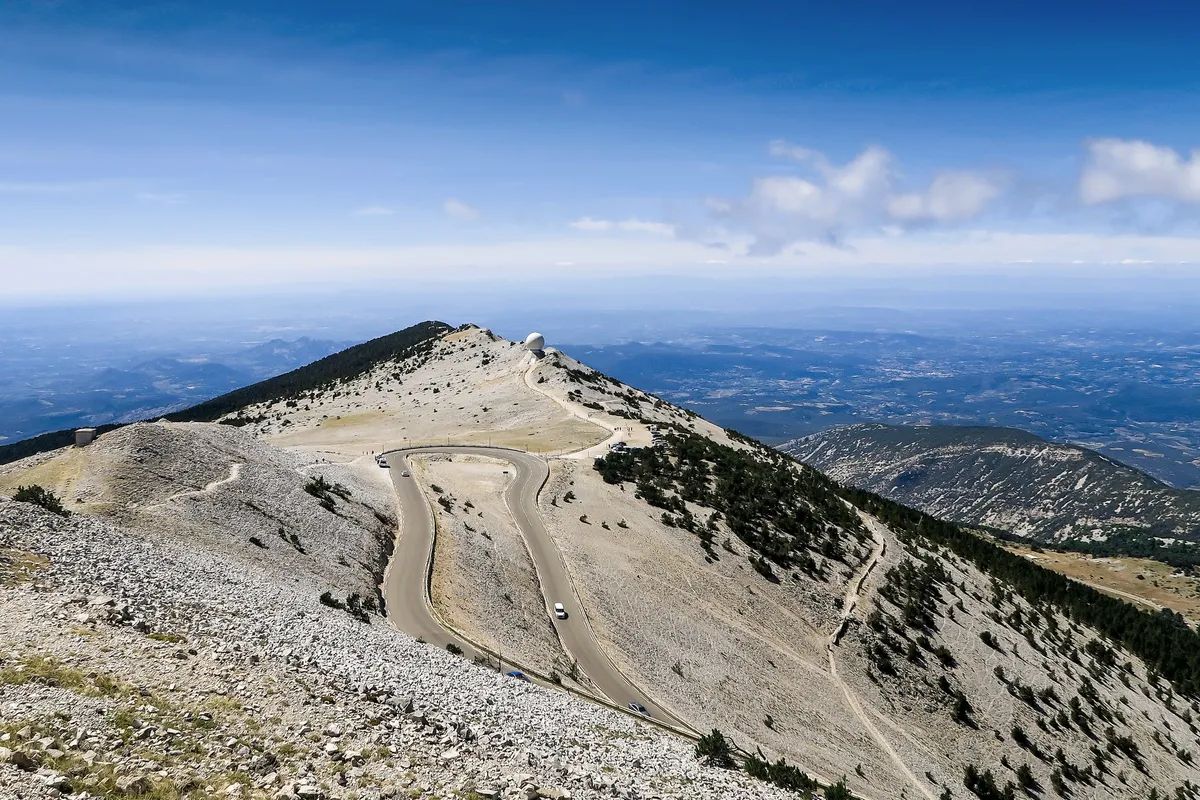 Mont Ventoux view from summit