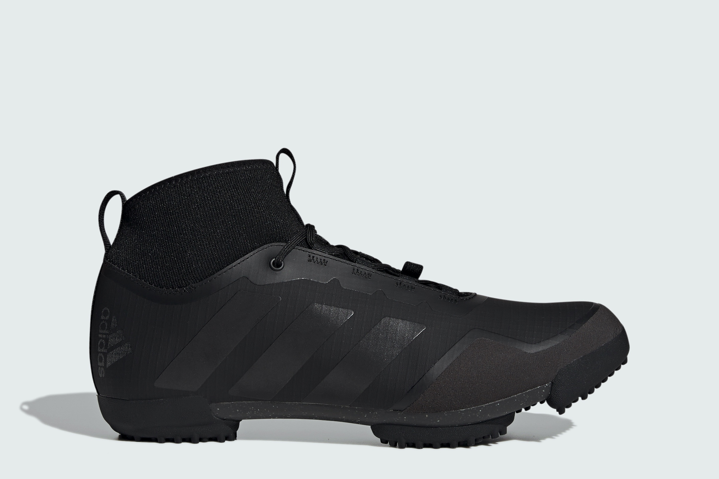 Adidas The Gravel Cycling \'Triple Black\' FZ5446 Reflective 2021 size 7 M / 8 W Performance Shoes - The Gravel Cycling Shoes - Black  main image 2
