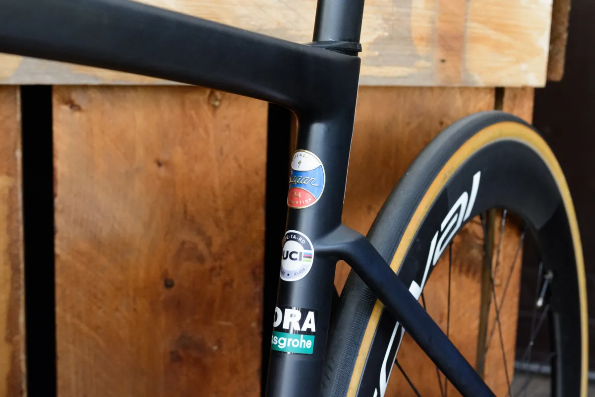 Peter Sagan's custom Specialized Tarmac SL7 for the 2021 UCI Road World Championships