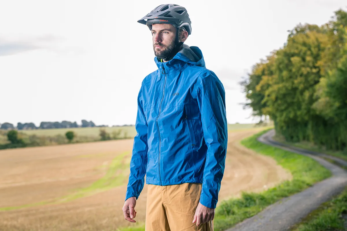 dhb Trail Waterproof jacket for trail mountain biking