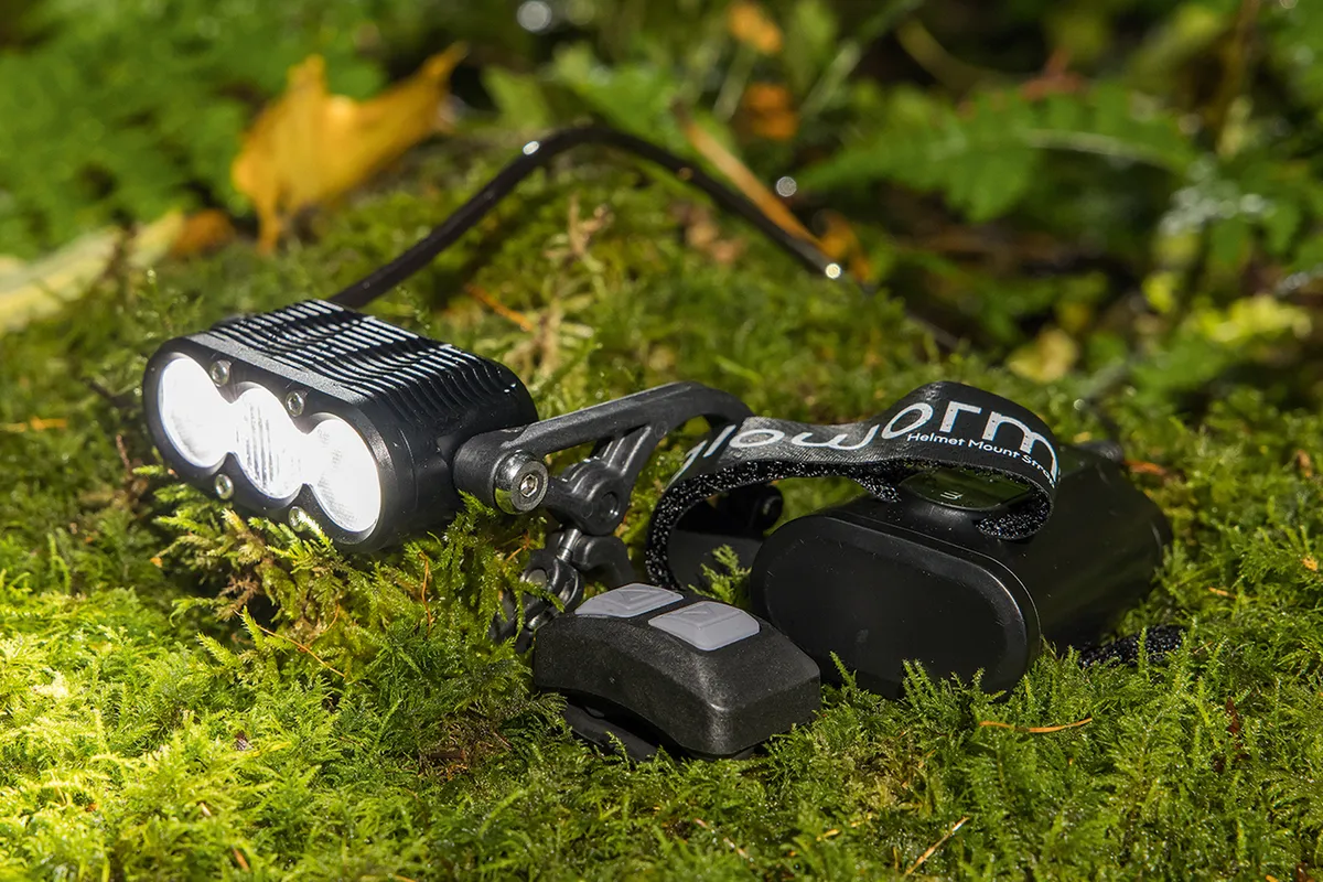 Gloworm XS Adventure Lightset (2.0) front light for trail mountain bikes