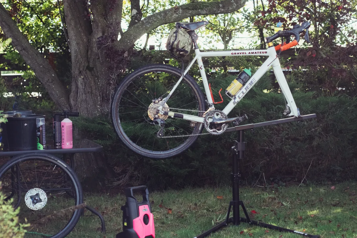 A workstand will make your life a lot easier